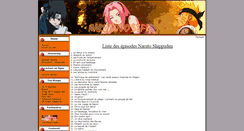 Desktop Screenshot of narutovostfr.com